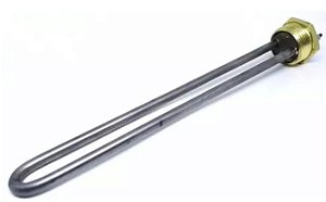 Resistência Flange 1.1/4 3000W 220V 300MM Inox