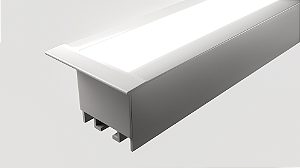 Perfil LED Embutir 50mm Metro Linear
