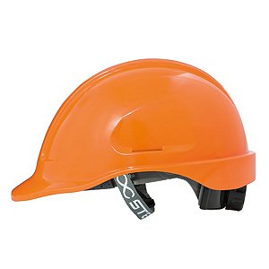 Capacete Steelflex Laranja Casco Turtle Suspensão e Jugular