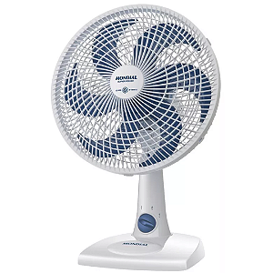 Ventilador De Mesa 6 Pás Super Power Vsp-30-w Mondial Branco Cor Das Pás Branco/azul Escuro 127v