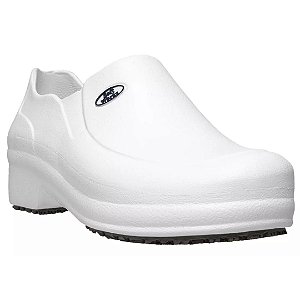 Sapato Branco Enfermagem Hospital Impermeavel Antiderrapante BB65 CA 31898