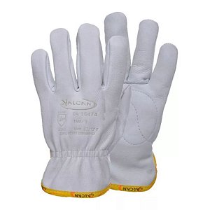 LUVA PETROLEIRA VAQUETA TOTAL VALCAN TAM G CA 16474