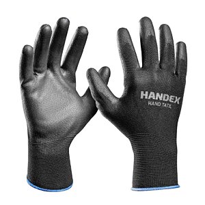LUVA HANDEX HAND TÁTIL PRETA CA: 41.628