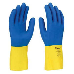 Luva De Látex Imbat Látex Bicolor Neoprene Bicolor Epi - CA 41918