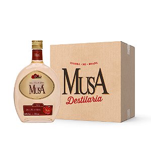 Caixa MusA Licor Fino de Lichia 750ml 12 Un