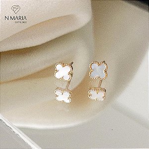 Brincos Luxo Banhado Ouro 18k