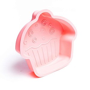 Forma bolo decorativa formato cupcake de silicone Air Fryer