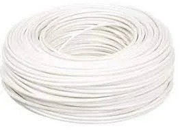 Rolo De Fio Flexivel - 2.50mm - Branco - 100mts