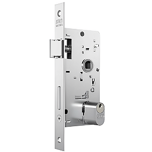 Fechadura Stam 1801/21 Espelho Inox