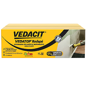 Vedatop Rodape Vedacit 12 Kg