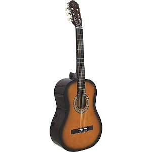 Violão Clássico De Nylon Para Destros Verniz Brilhante Com Tensor Tcg 200 Sunburst Cordoba