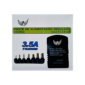 Carregador Universal Altomex Notebook 7 Pinos 3.5A AL-37CH