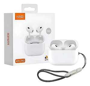 Fone de Ouvido Kaidi KD790 Bluetooth Branco