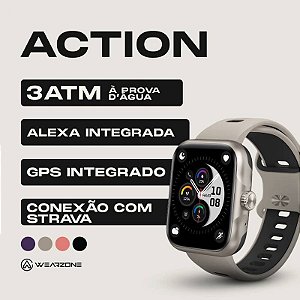 Action Wearzone Smartwatch Esportivo