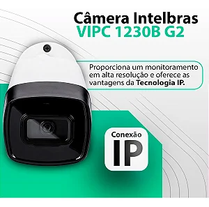 Câmera Intelbras Vipc 1230B G2 Full HD 1080p