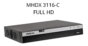 DVR Intelbras Stand Alone 16 Canais Mhdx 3116 C Multihd 1080