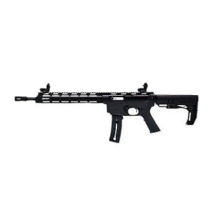 Rifle/carabina CBC Delta .22LR – Cano 14.5″ Oxidado –  25T PT BLACK