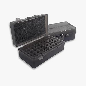 Caixa Porta Munição para 50 Cartuchos Cal.380/9MM/22 FUME – Shotgun