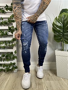 Calça TS Jeans Respingos Brancos 53