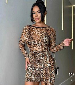 Vestido Onça