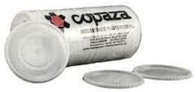 TAMPA COPO 400ml e 500ml c/ furo pct c/ 50 (COPAZA TP-07/13)