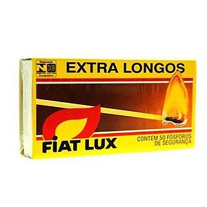 FÓSFORO FIAT LUX EXTRA LONGOS (CX C/50UN)