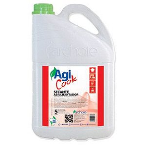 SECANTE ABRILHANTADOR AGICOOK P/ MAQ LAVAR LOUÇA (ARCHOTE) 5lts