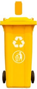 SACO P/ LIXO 100lts AMARELO (P5) C/100un
