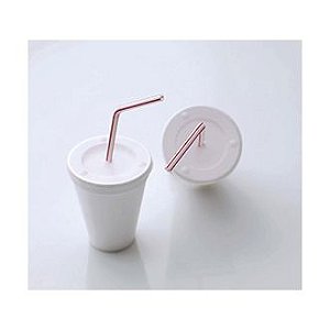 TAMPA PLAST C/ FURO (COPO TERM. 414ml e 473ml) (14oz e 16oz) C/100 UN (DARNEL D691402TANL)