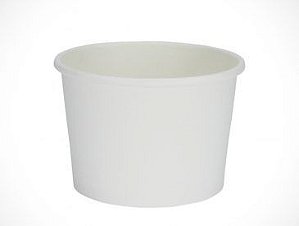 POTE PAPEL 100ml BRANCO P1 - PCT C/ 25 UN - GPACK