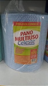 PANO MULTIUSO ROLO 240MTS X 20CM (CELESTE) BRANCO