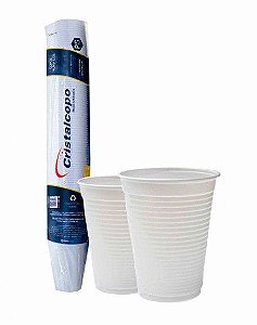 COPO DESC. 300ml PS BRANCO (CRISTALCOPO) CX C/2000un