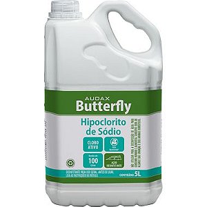 HIPOCLORITO DE SÓDIO BUTTERFLY (AUDAX) 5lts