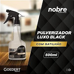 BORRIFADOR PET LUXO C/ ETIQUETA 500ml - NOBRE