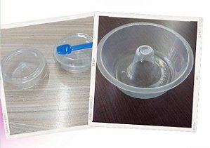 TAMPA FORMA PUDIM 90ml PCT C/ 100 - PRATICPACK