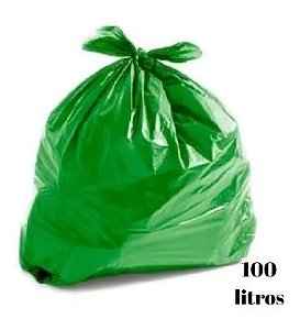 SACO P/ LIXO REFORÇADO 100lts VERDE C/4kg