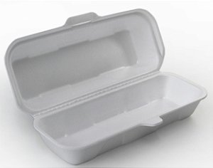 LANCHEIRA ISOPOR HOT DOG TAMPA ACOPLADA (CH-004-COPOBRAS) pct C/100un