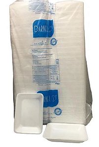 BANDEJA ISOPOR FUNDA BF03 DARNEL (04PE-BR) C/ 400 UN