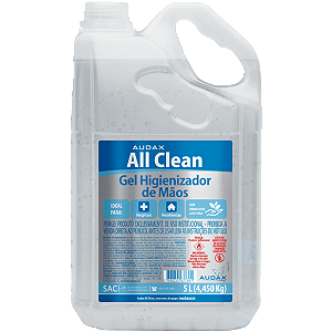 ALCOOL GEL ANTISSÉPTICO (ALL CLEAN) 5L - AUDAX
