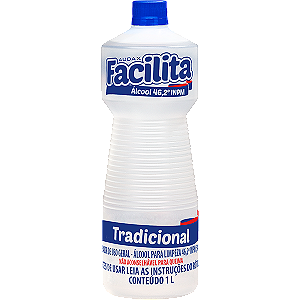 ALCOOL 46 NEUTRO AUDAX - 1 LITRO (CX C/12un)