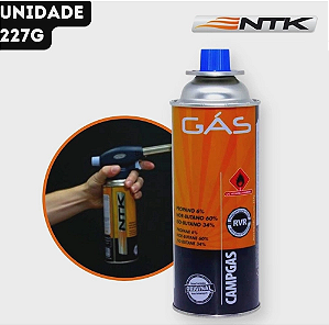 REFIL GAS P/ MAÇARICO 227g - NTK