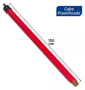 CABO PLASTIFICADO 1,50 P/ VASSOURA E RODO (CAMPESTRE)