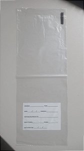 SACO AMOSTRA C/ TARJA BRANCA (12X30) C/1000un (SEGPLAST)