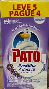 PASTILHA ADESIVA SANITARIA PATO (CX C/ 5 UND)