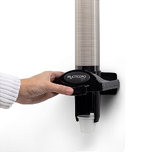 DISPENSER MULTICOPO COFFEE PRETO C/ BOTAO (NOBRE)