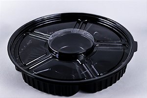 POTE PETISQUEIRA PRETO 5DIV C/50un (PRATICPACK)