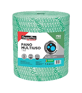 PANO MULTIUSO ROLO 300MTS X 27CM 45G (SUPERPRO BETTANIN) VERDE