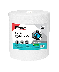 PANO MULTIUSO ROLO 300MTS X 27CM 45G (SUPERPRO BETTANIN) BRANCO