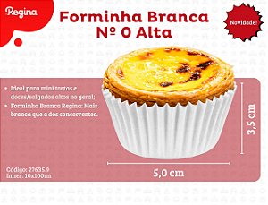 FORMA PAPEL N.0 ALTA BRANCA PCT C/ 100 - REGINA FESTAS