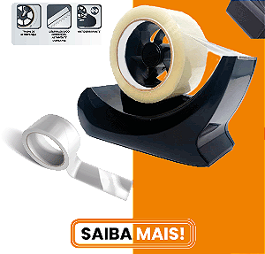 SUPORTE DE FITAS PRETO SF-3000 - GRAMPLINE